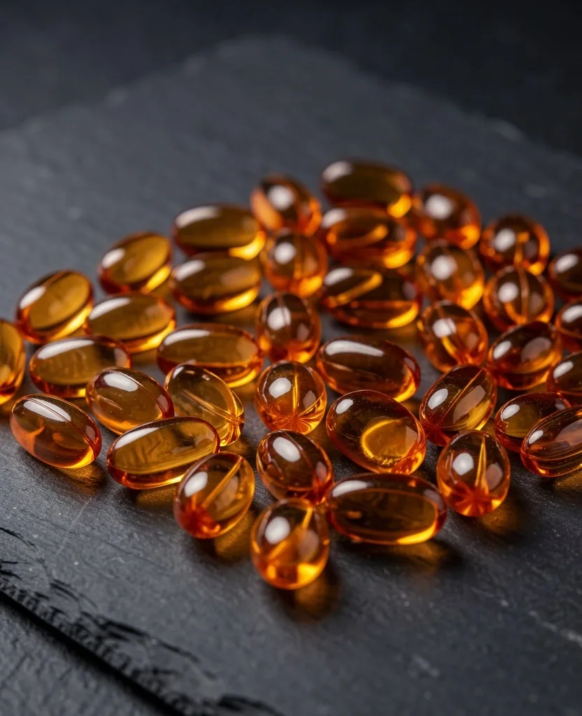 VitalIndo supplement capsules in studio lighting