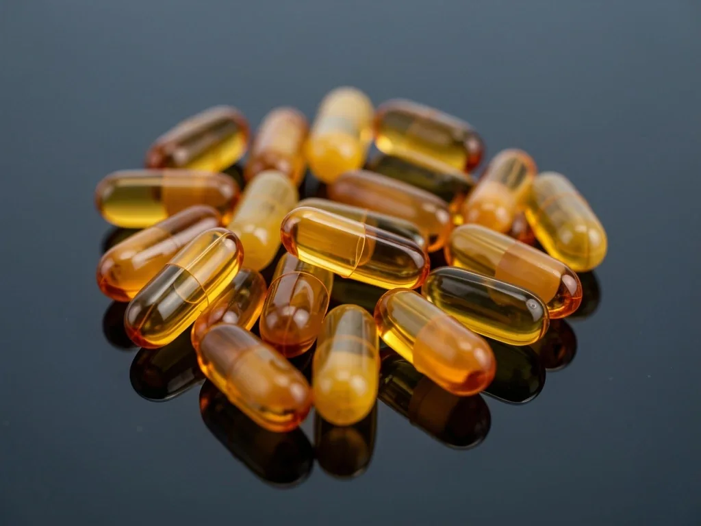B-complex vitamin capsules
