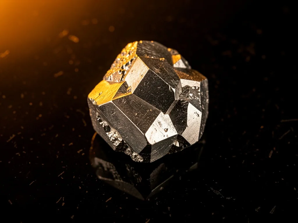 Zinc mineral crystals macro